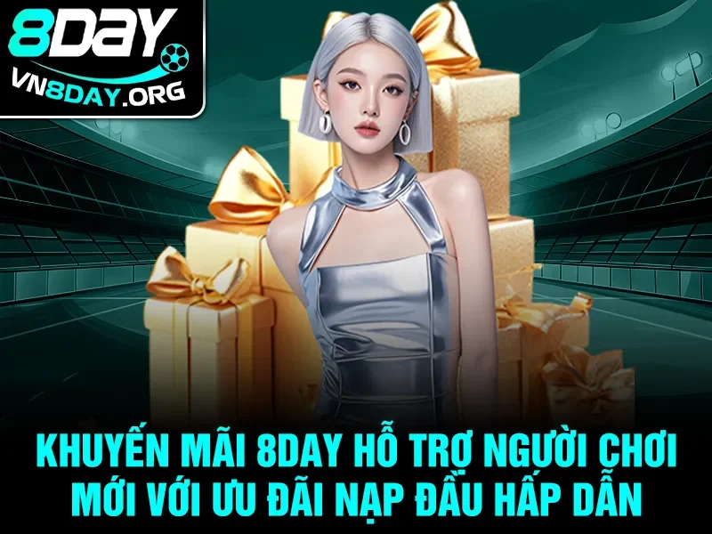 Khuyến mãi 8day hỗ trợ người chơi mới với ưu đãi nạp đầu hấp dẫn